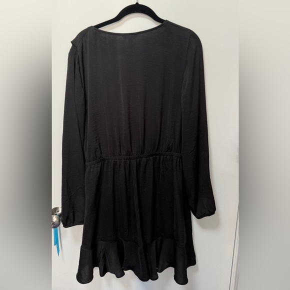 Express Black Ruffle Dress - Picture 5 of 5